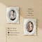 Glitzhome® 2 Pack 4" x 6" White Ornate Resin Tabletop Picture Frames